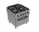 Falcon's new F900 four burner oven range