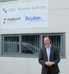 Simon Aspin outside Hubbard Systems' new offices