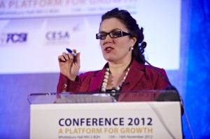 Tanya Beckett at the CESA 2012 Conference in association with the FCSI and BHA