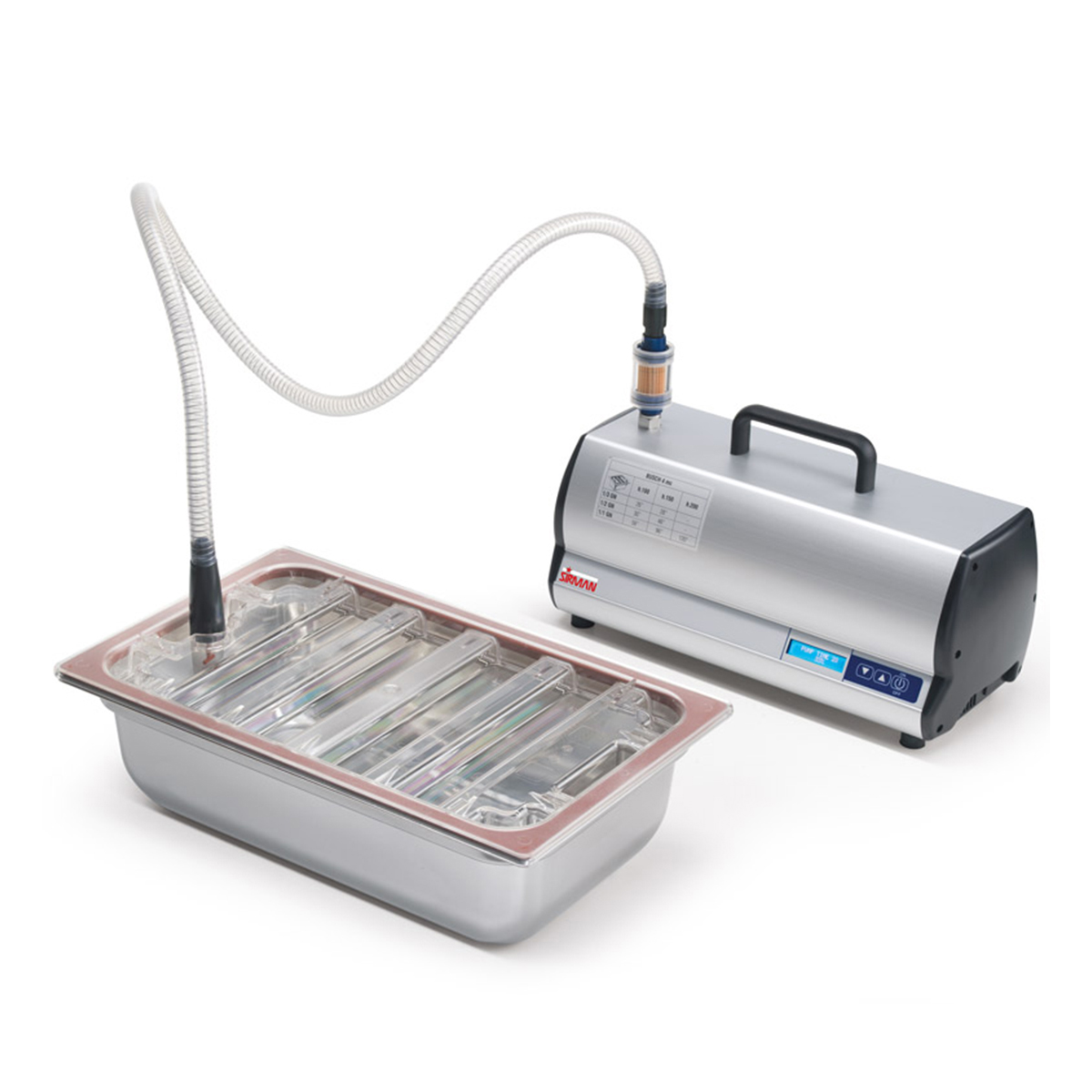 Vacuum packers preserve flavour and texture