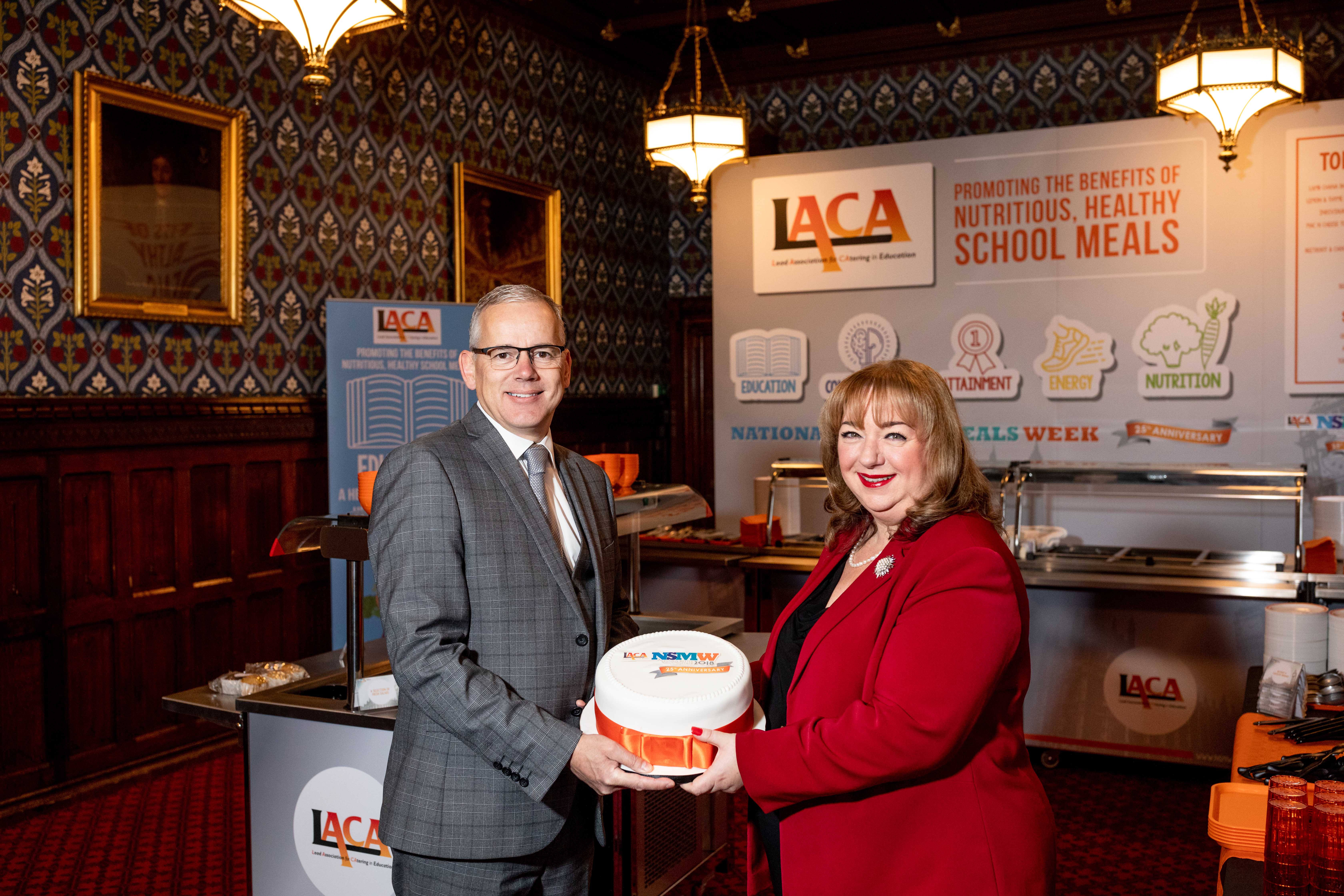 Moffat helps LACA celebrate the national school lunch week’s silver jubilee