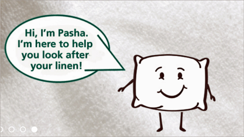 Meet Pasha, the hotel pillowcase who’s passionate about sustainability