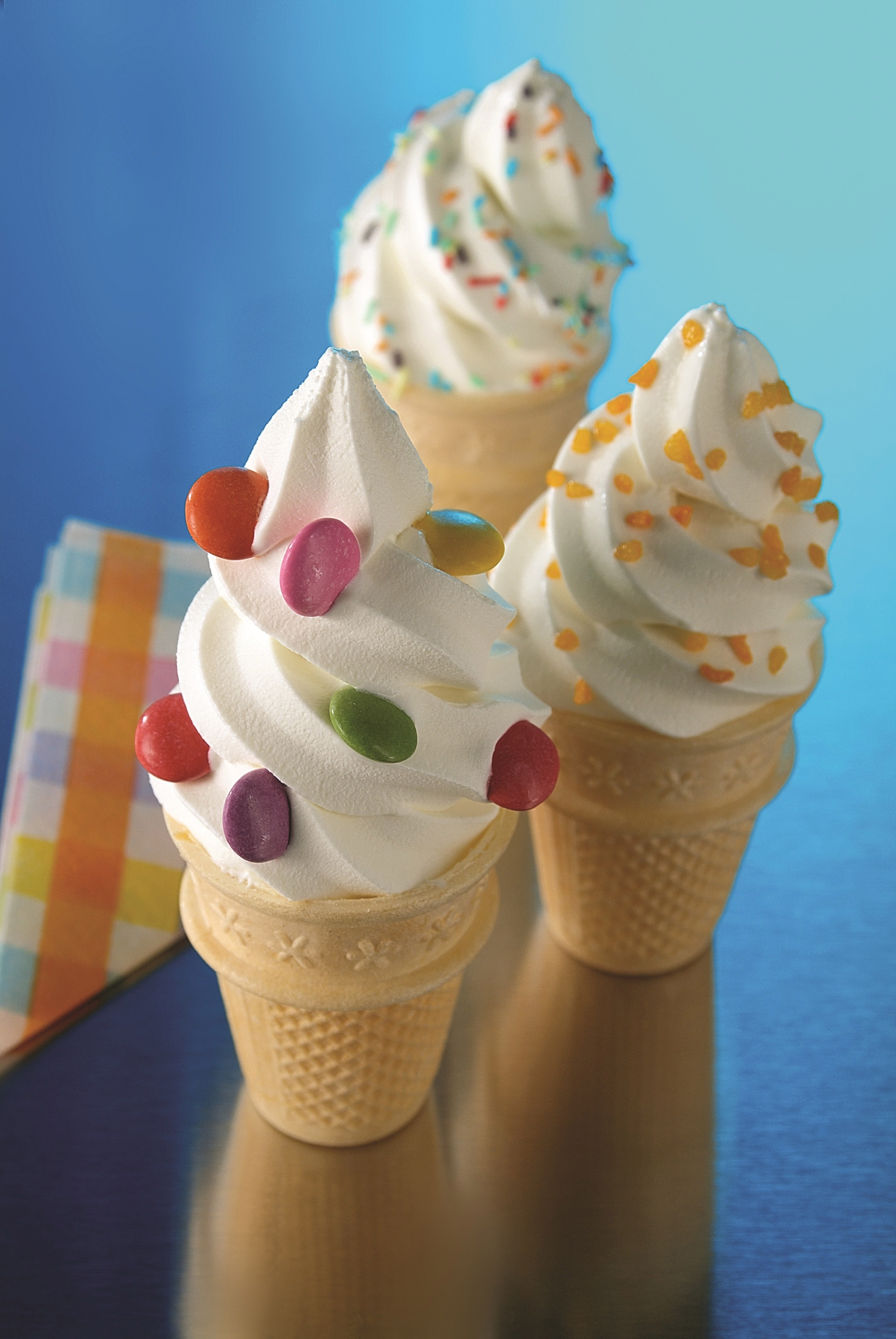 Soft serve ice cream comes in from the cold…