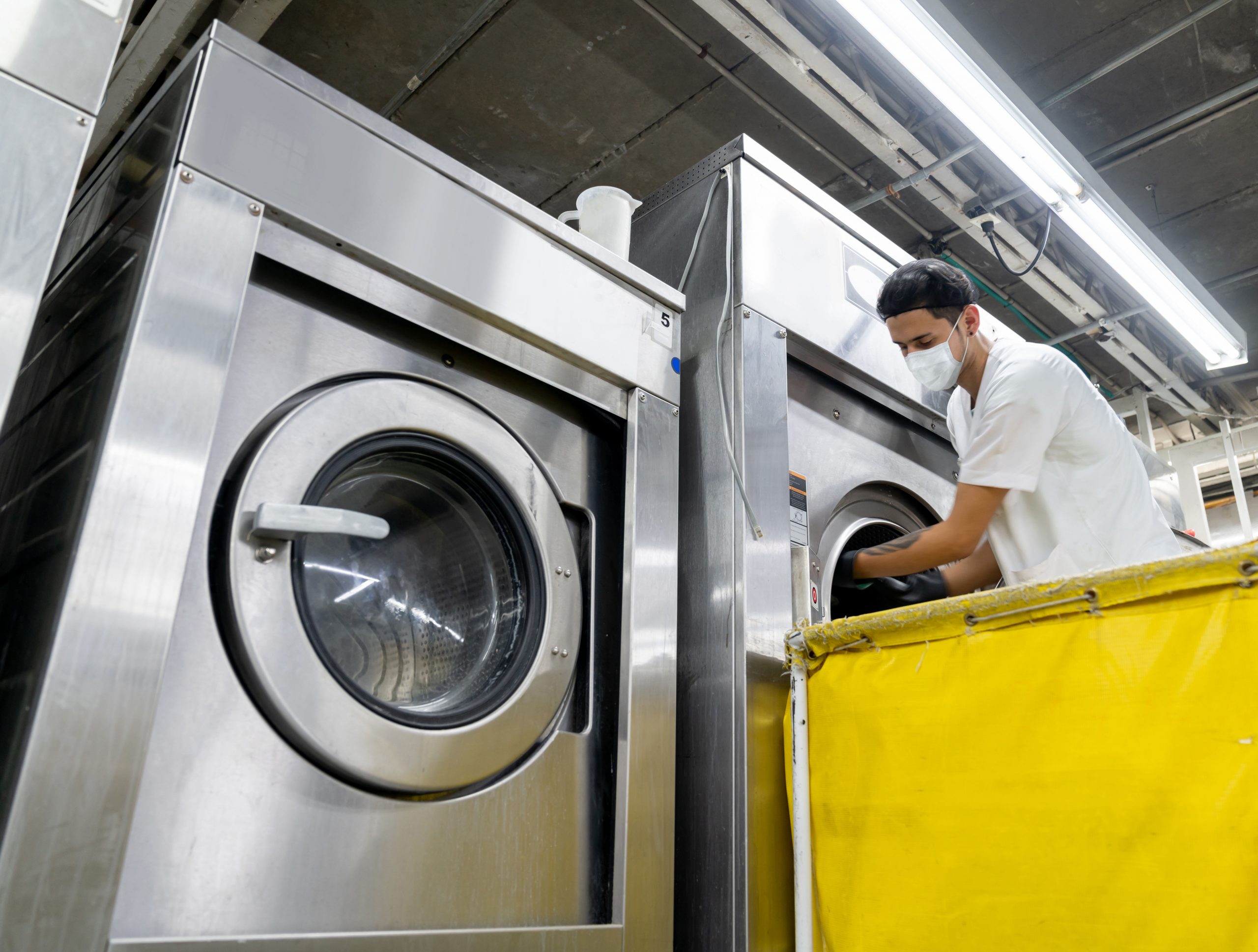 Care homes, laundering and infection control: