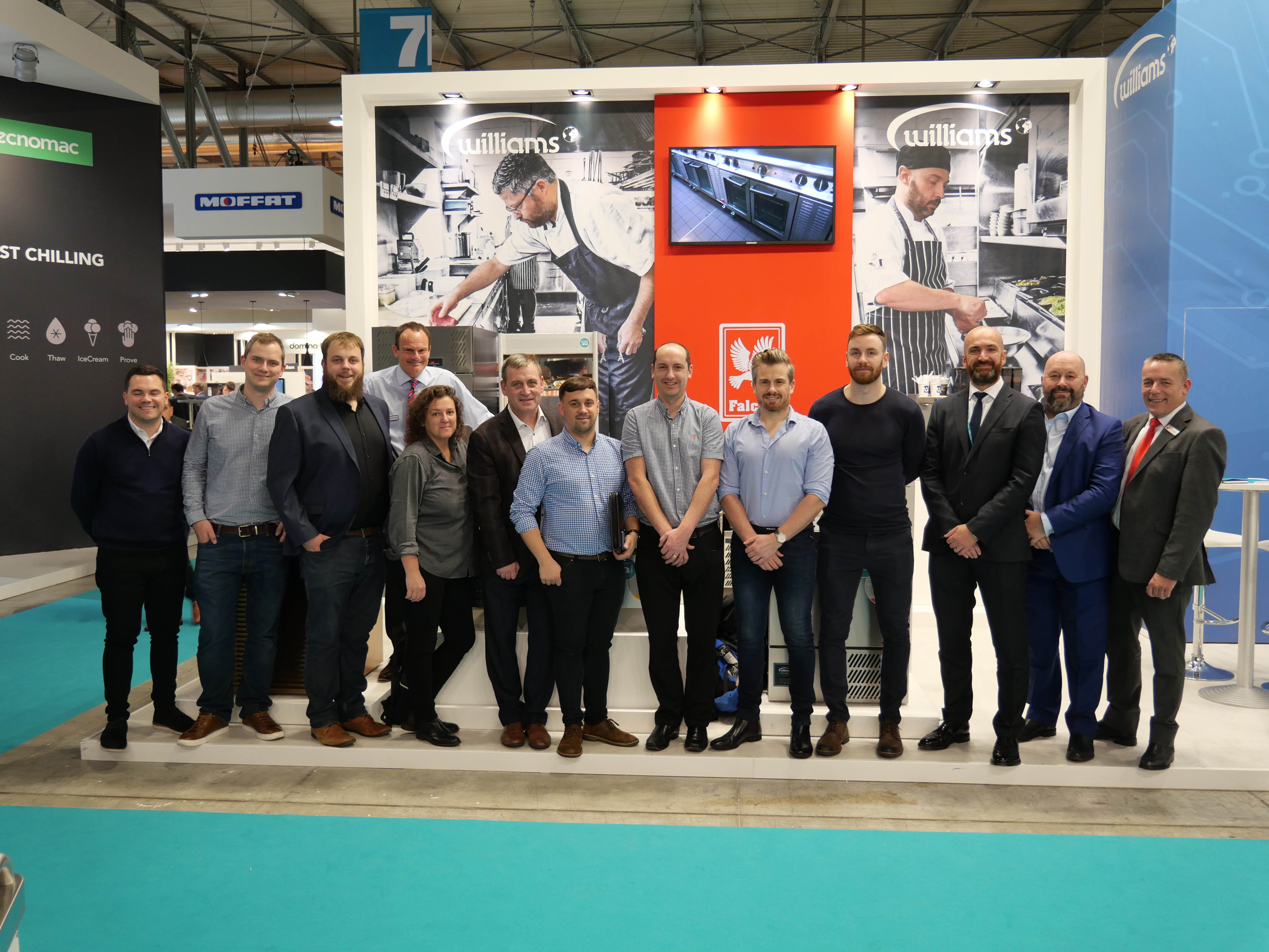 Eight foodservice professionals, three days, over 2,000 catering equipment companies