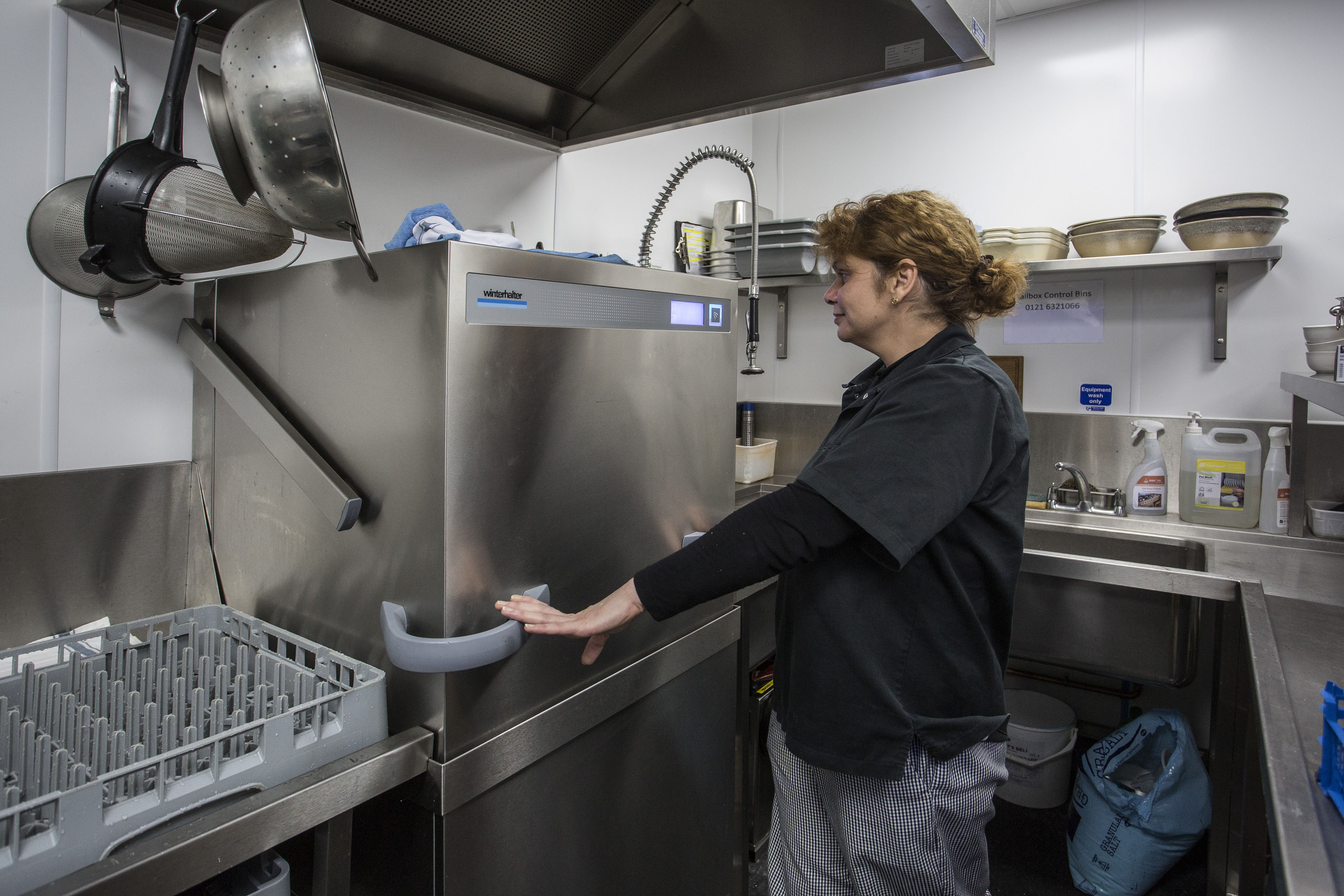 Tom’s Kitchen, Birmingham: busy with customers, fast with warewashing