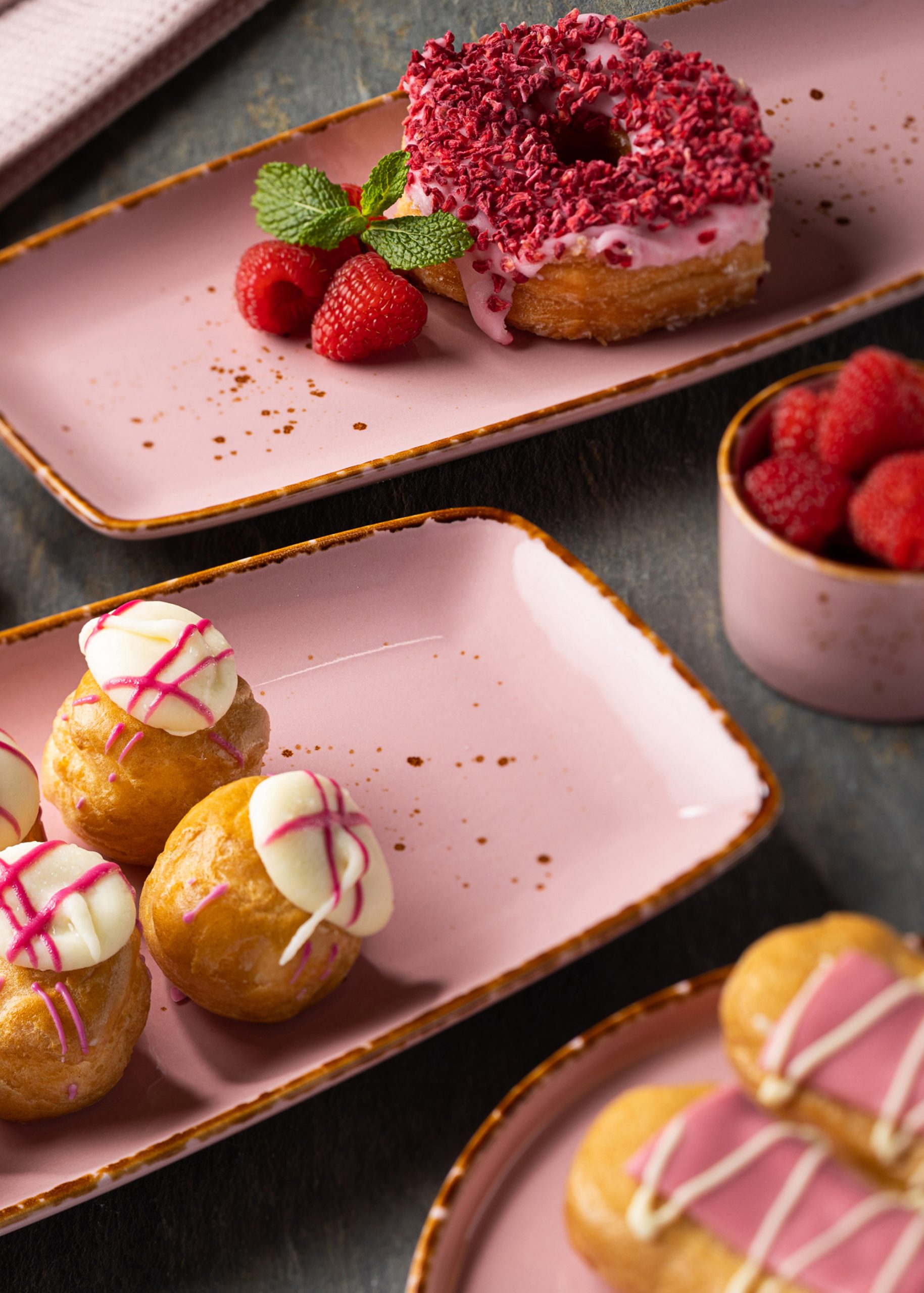 ‘Joyous’ peony-pink tableware from Utopia