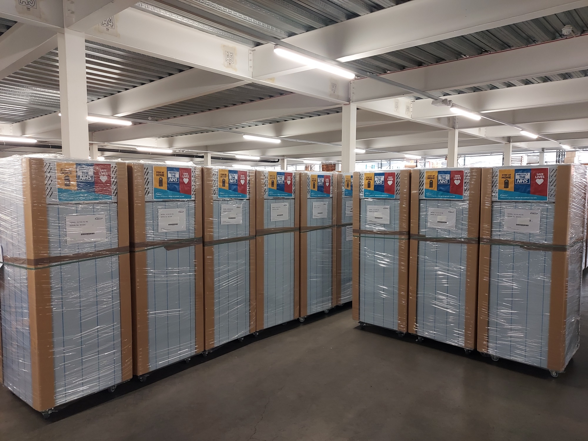 Williams supplies cabinets to field hospital