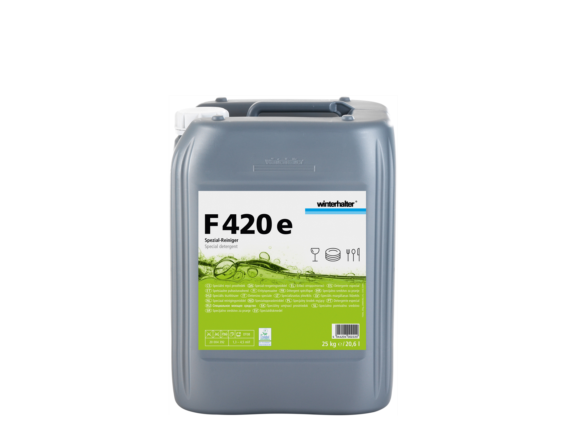 Winterhalter’s e-chemicals: the green alternative for warewashing